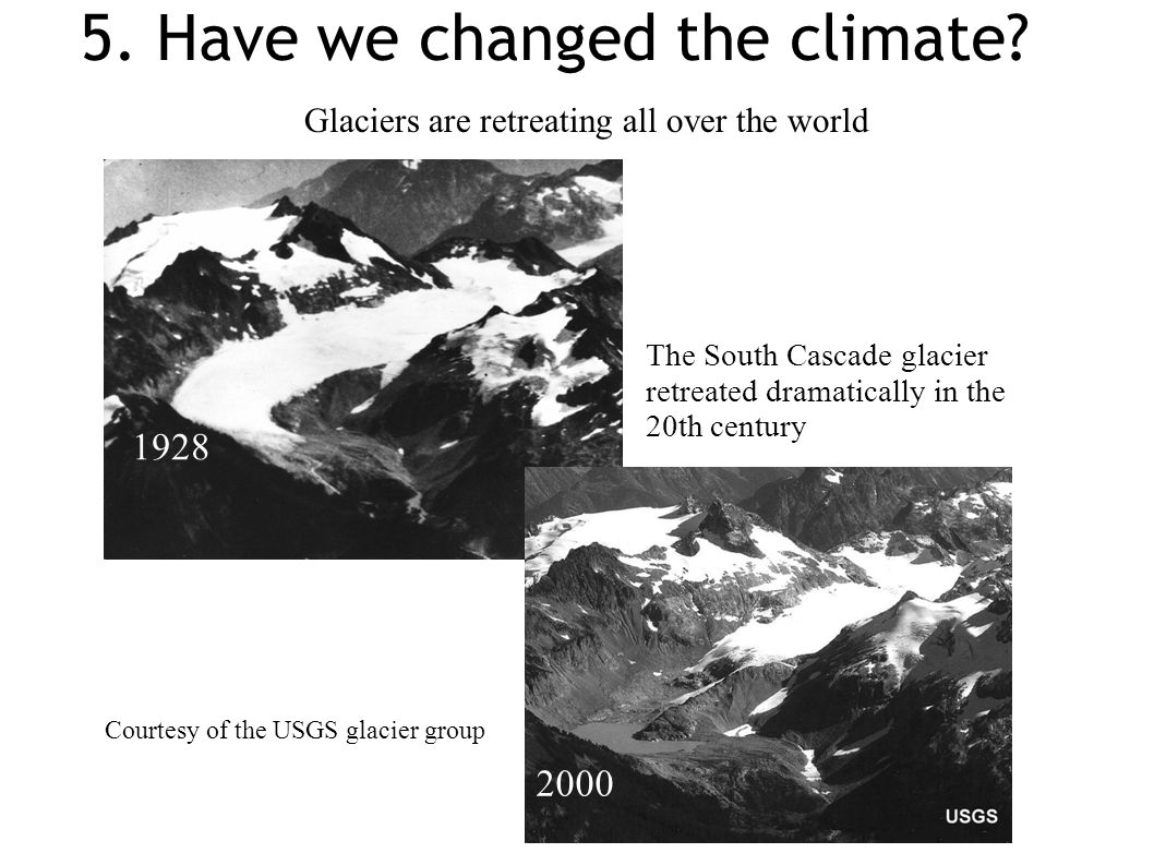 5. Have we changed the climate