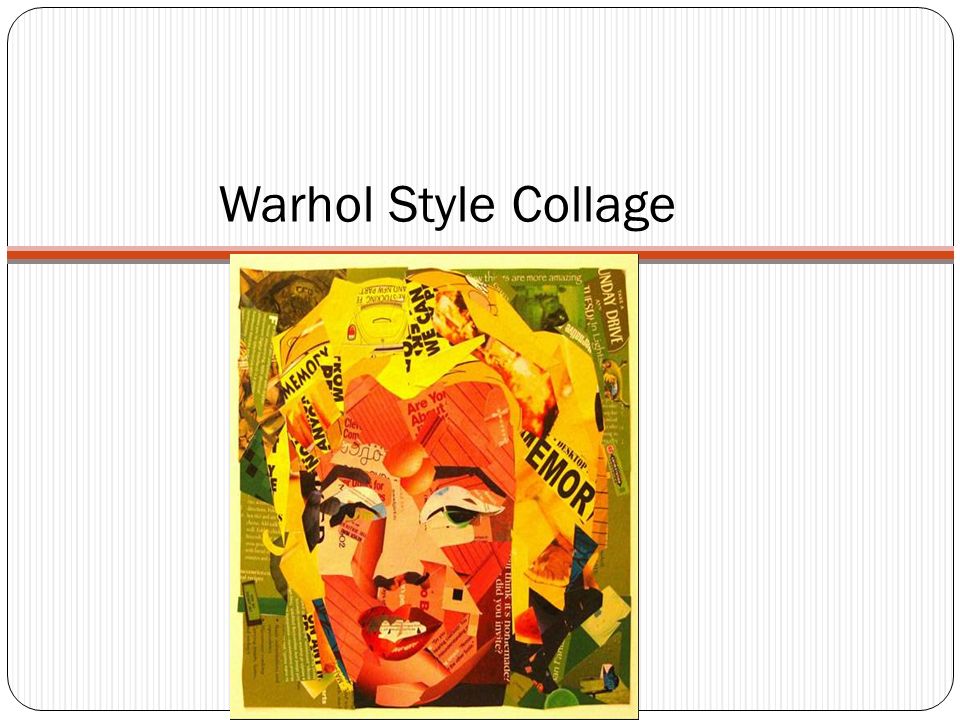 Warhol Style Collage