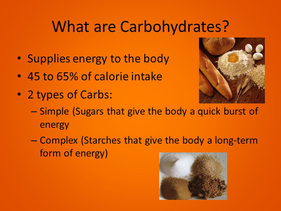 What are Carbohydrates
