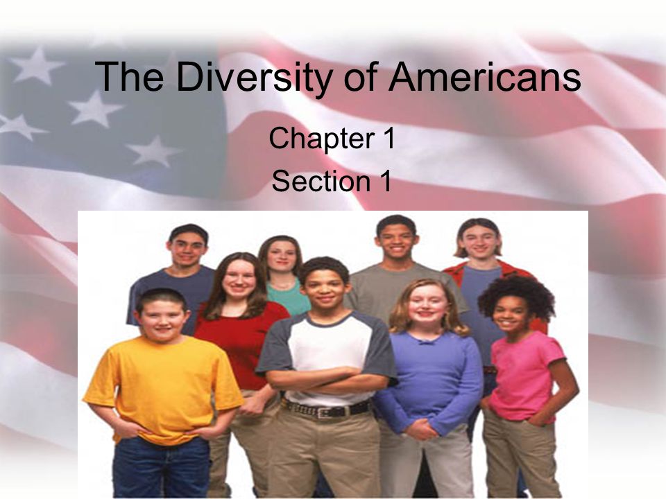 The Diversity of Americans