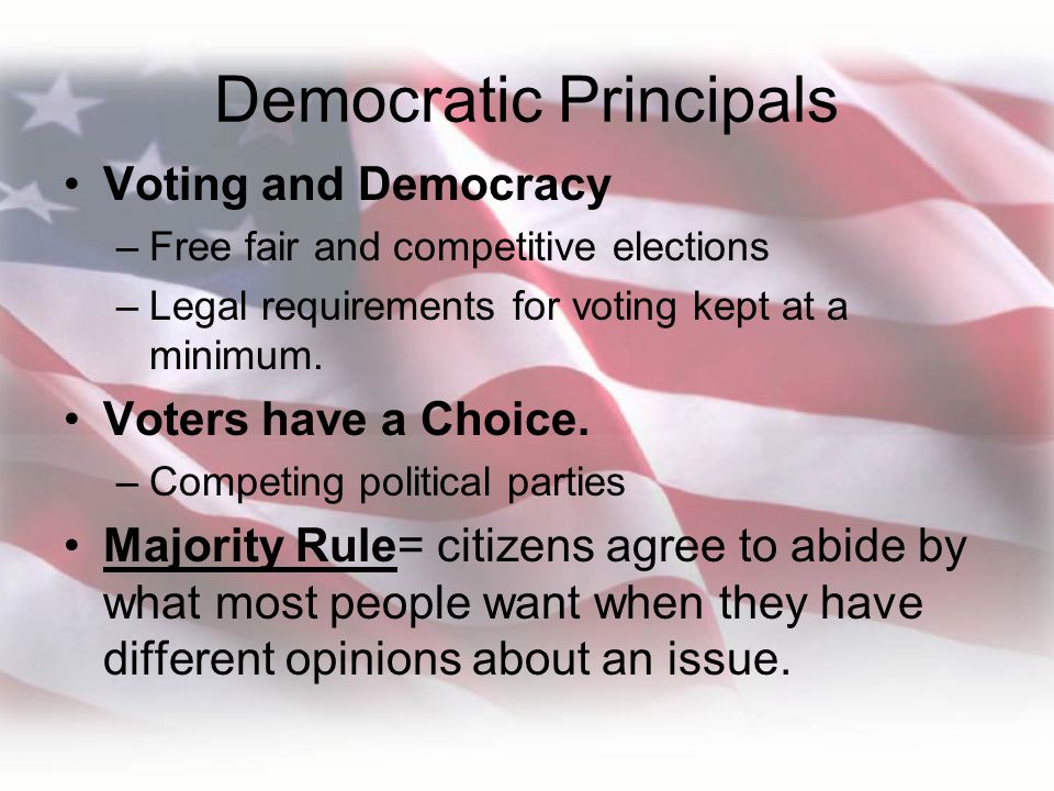 Democratic Principals