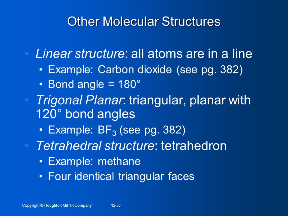 Other Molecular Structures