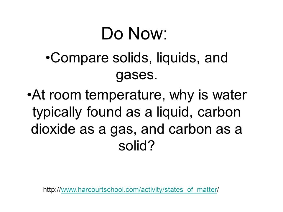 Compare Solids Liquids And Gases Ppt Video Online Download