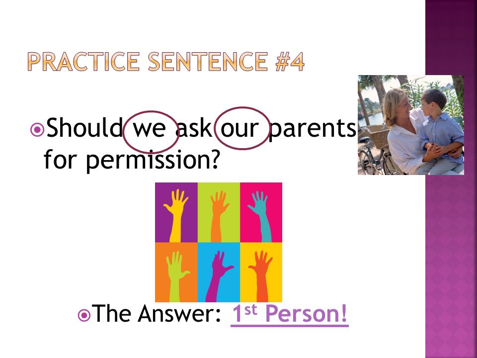 Should we ask our parents for permission