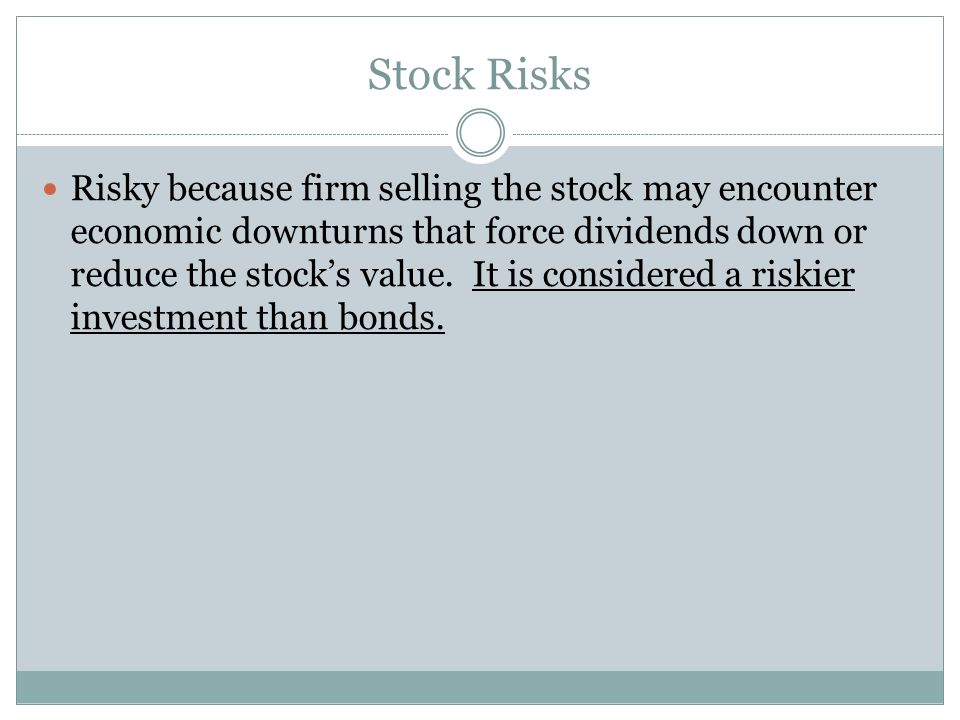 Stock Risks