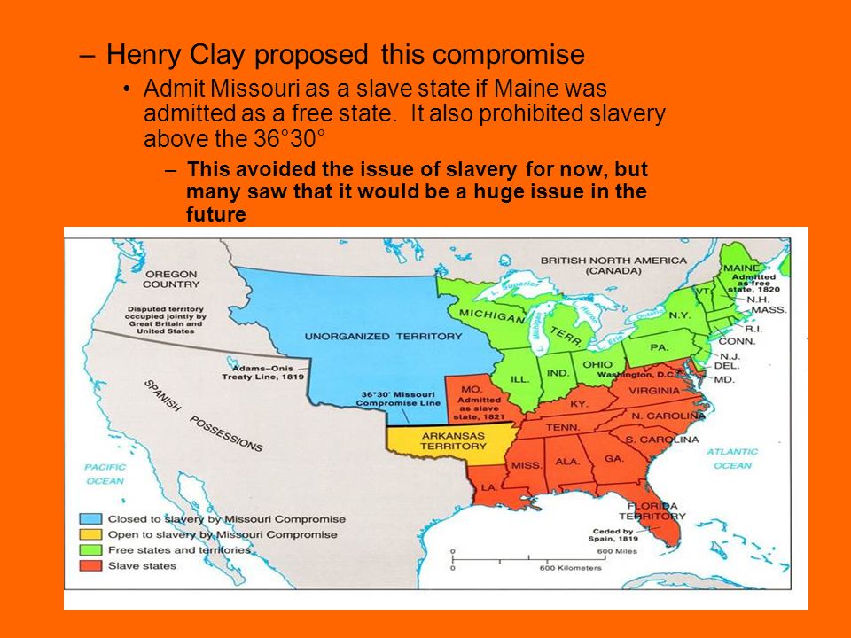 Henry Clay proposed this compromise
