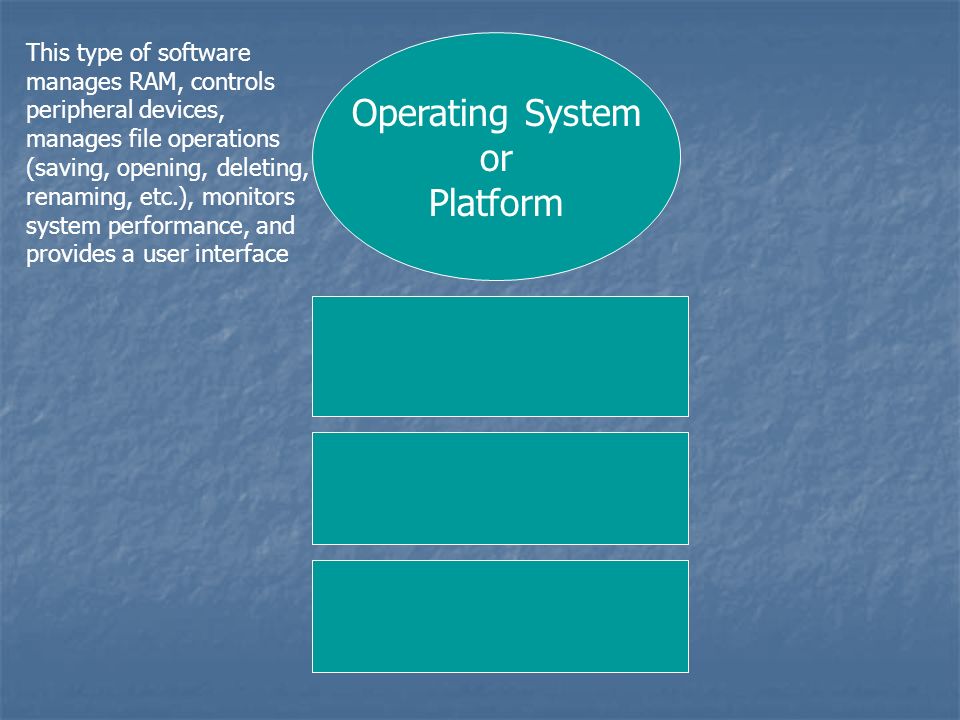 Operating System or Platform