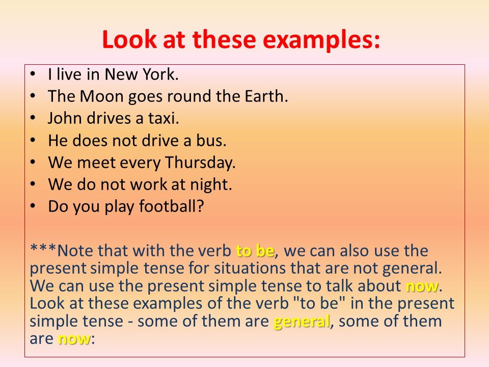 Look at these examples: