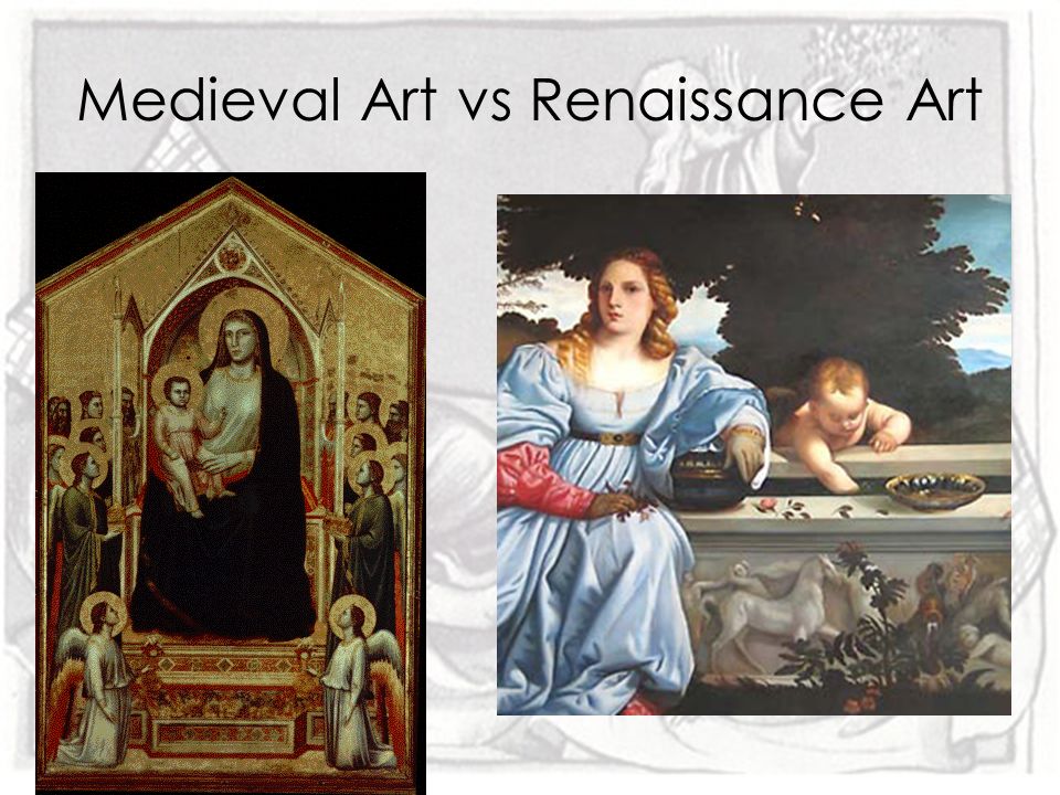 Medieval Art vs Renaissance Art