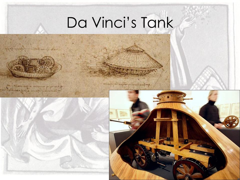 Da Vinci’s Tank