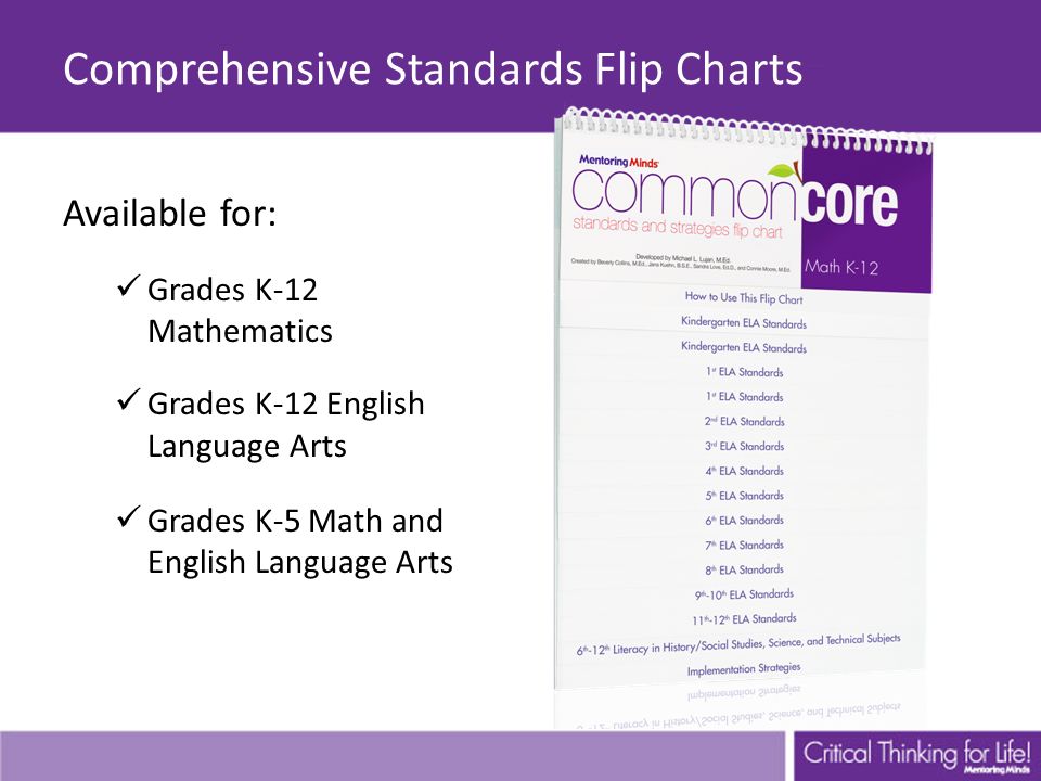 Comprehensive Standards Flip Charts