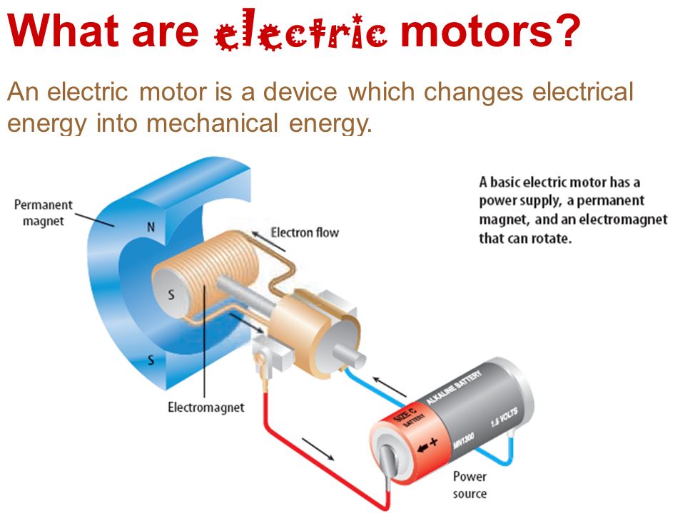 What are electric motors