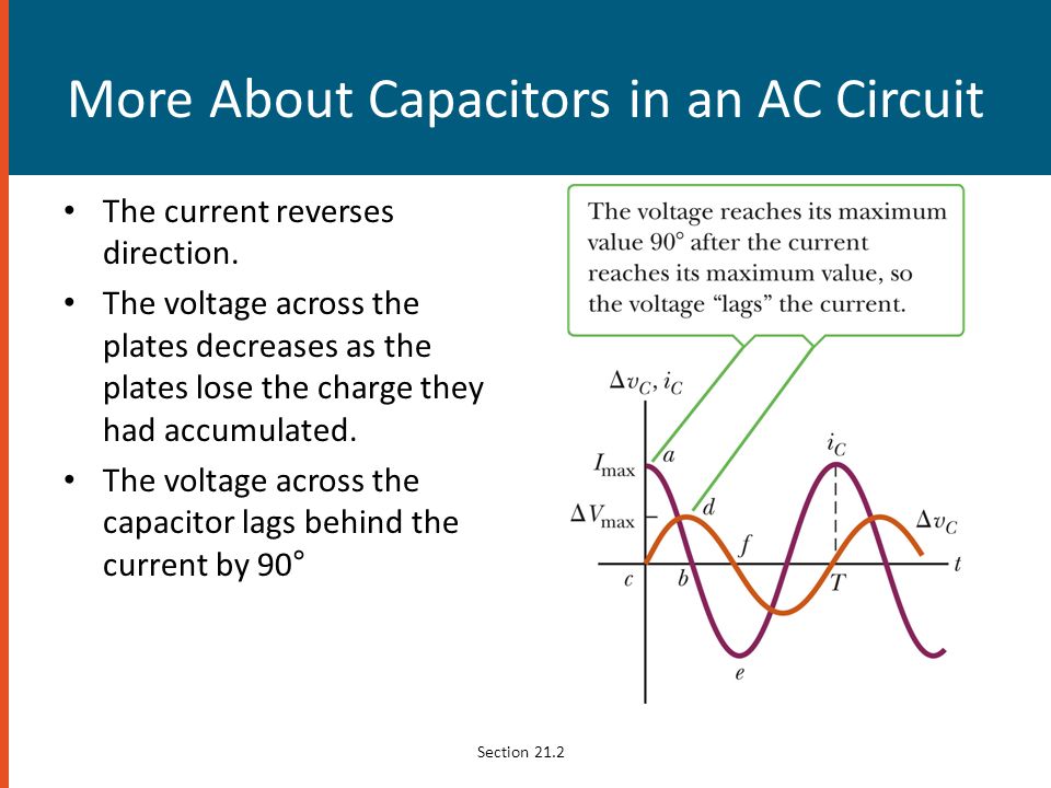 More About Capacitors in an AC Circuit