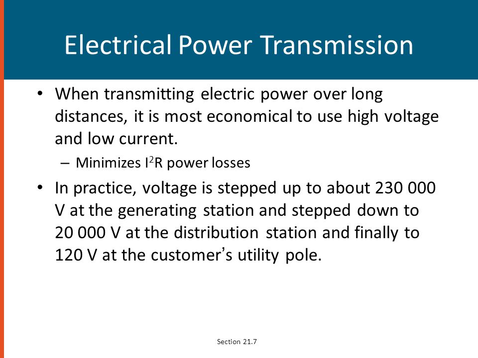 Electrical Power Transmission