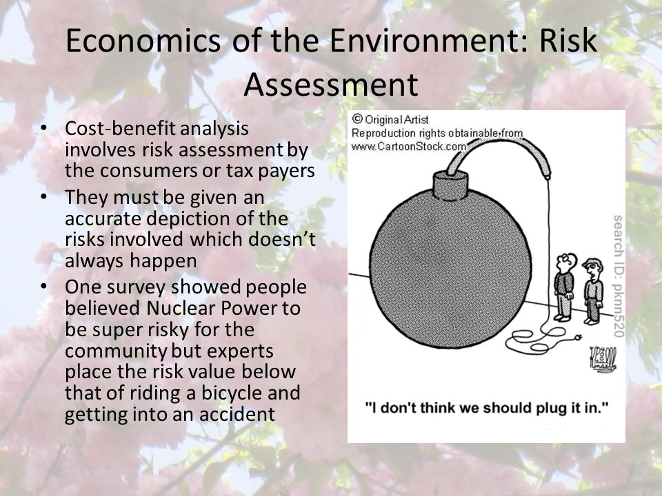 Economics of the Environment: Risk Assessment