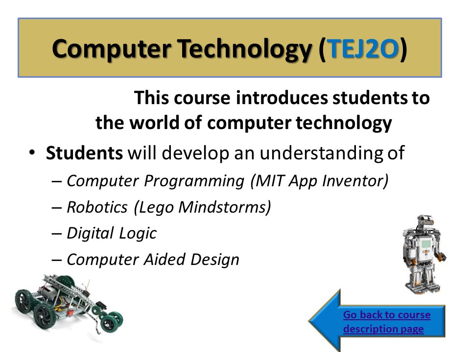 Computer Technology (TEJ2O)