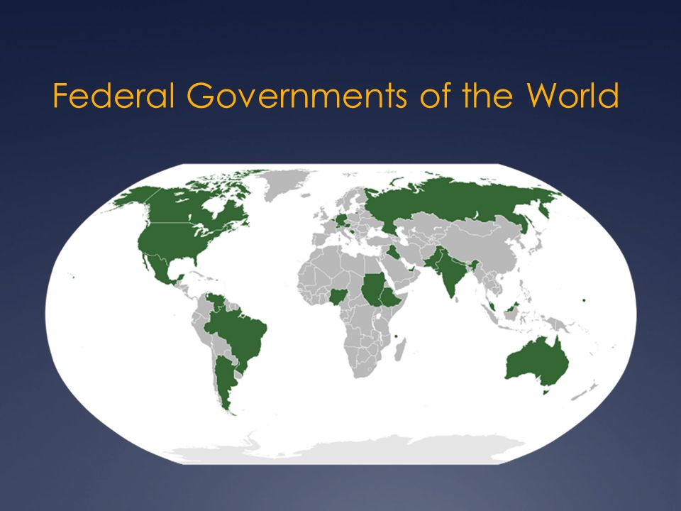 Federal Governments of the World
