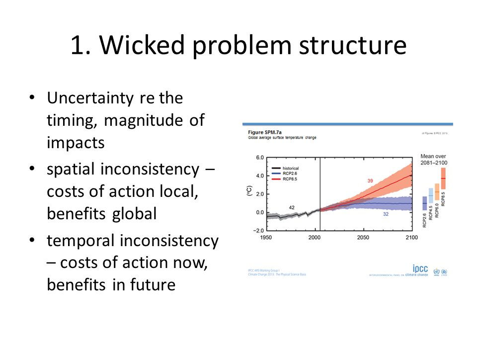 1. Wicked problem structure