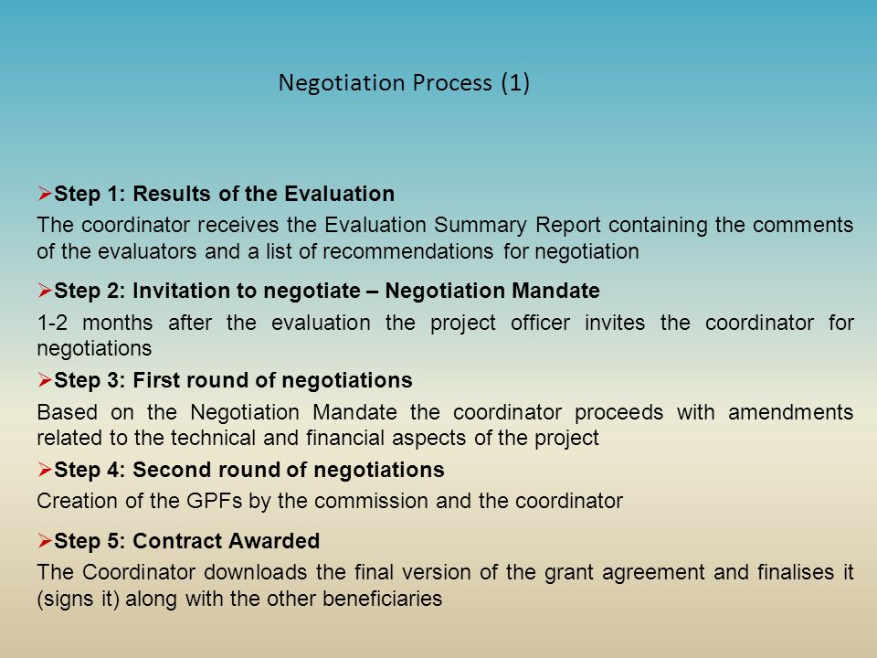 Negotiation Process (1)