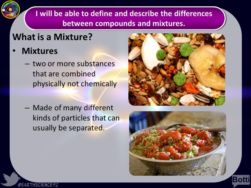 What is a Mixture Mixtures