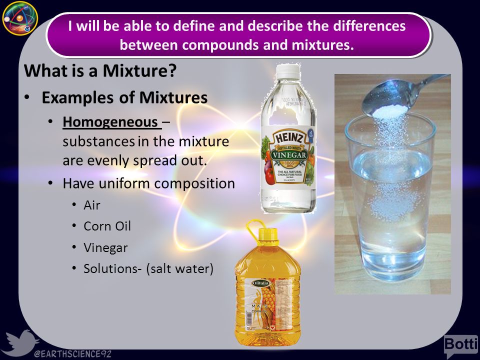 What is a Mixture Examples of Mixtures