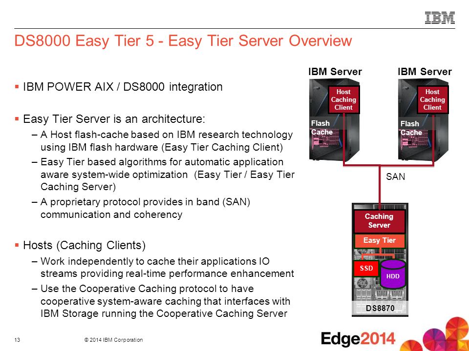 DS8000 Easy Tier 5 - Easy Tier Server Overview