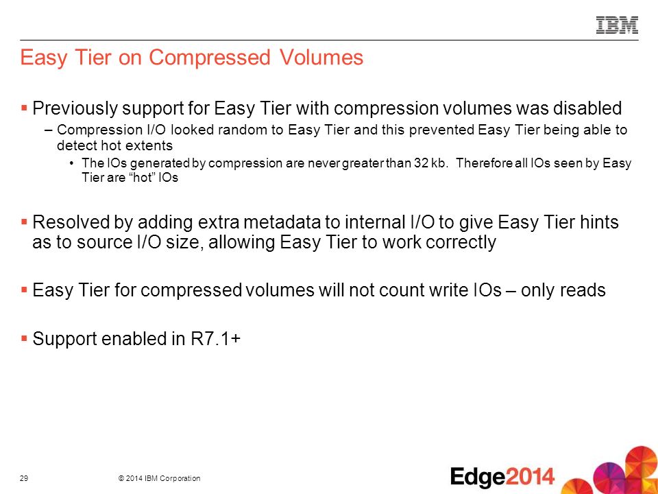 Easy Tier on Compressed Volumes