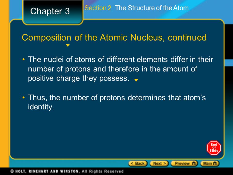 Composition of the Atomic Nucleus, continued