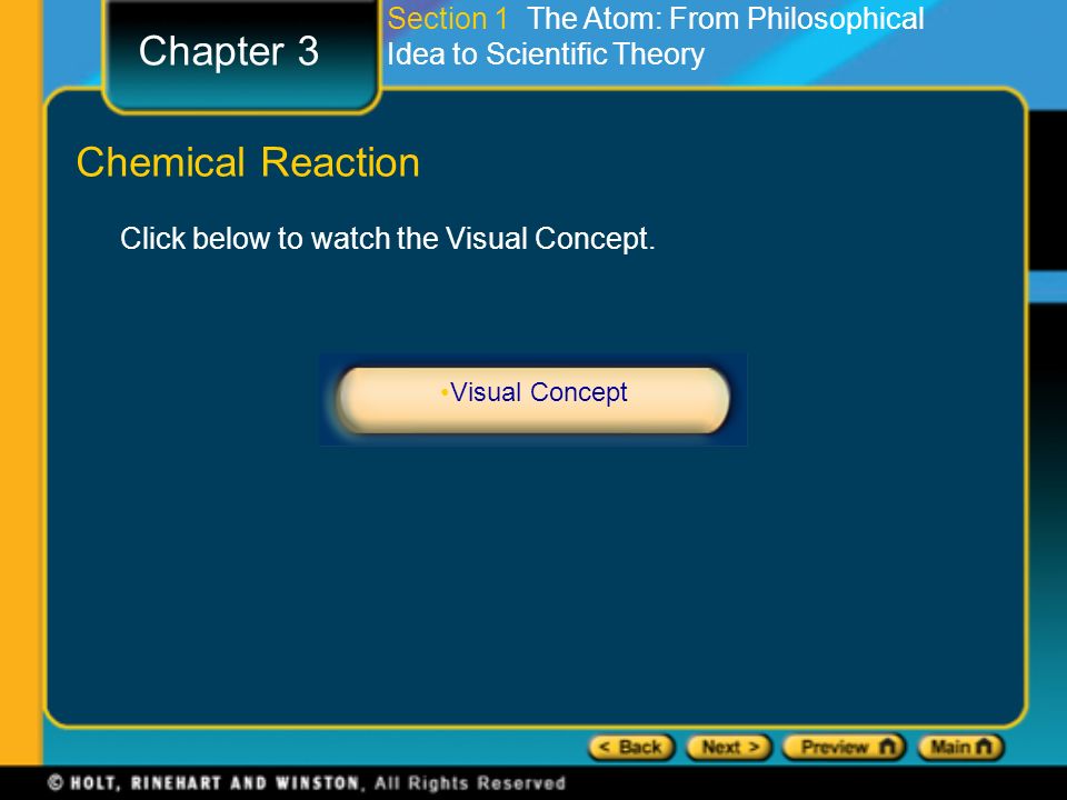 Chapter 3 Chemical Reaction