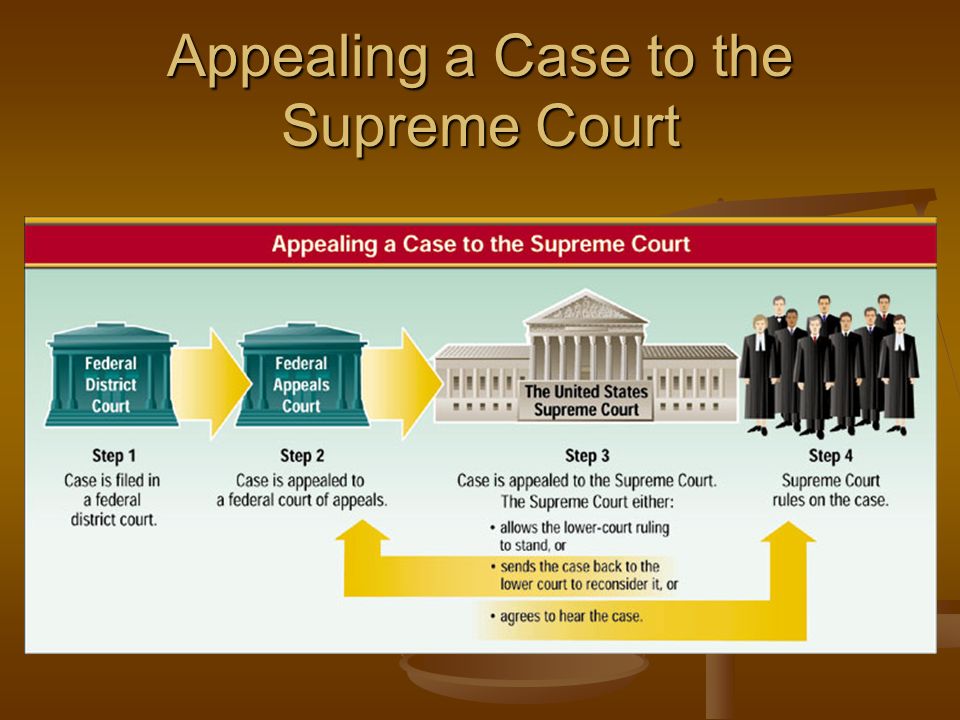 Appealing a Case to the Supreme Court