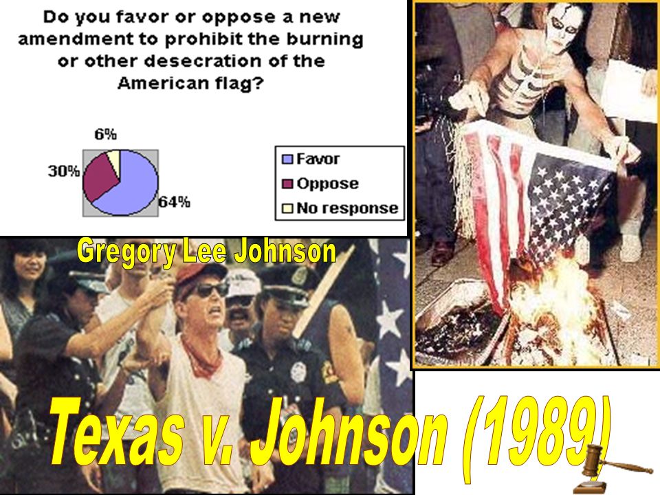 Gregory Lee Johnson Texas v. Johnson (1989)