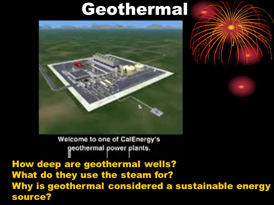 Geothermal How deep are geothermal wells