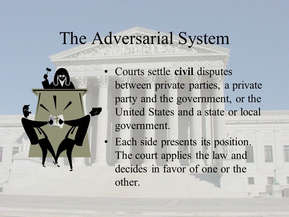 The Adversarial System