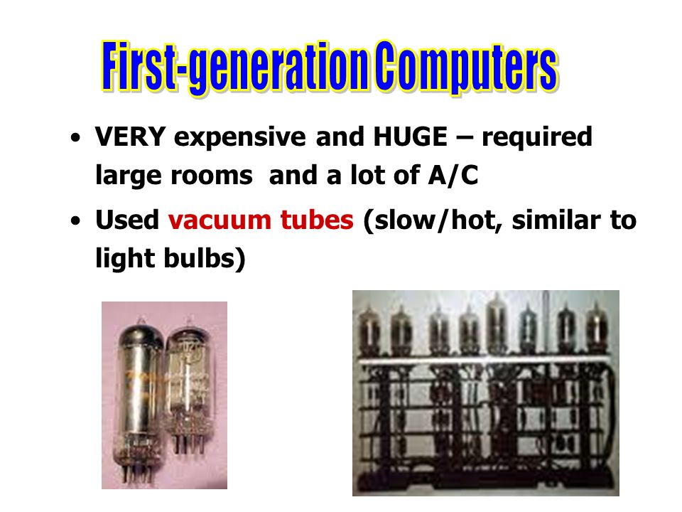 First-generation Computers