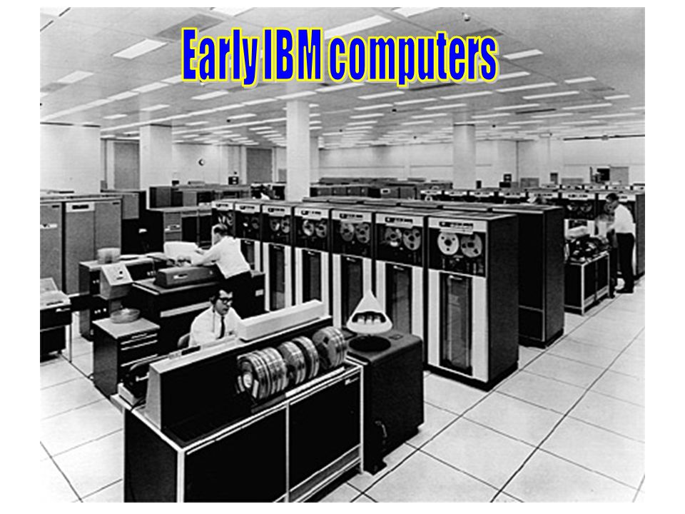 Early IBM computers
