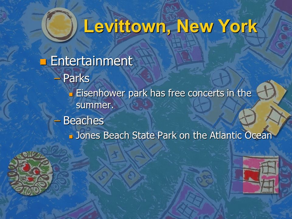 Levittown, New York Entertainment Parks Beaches