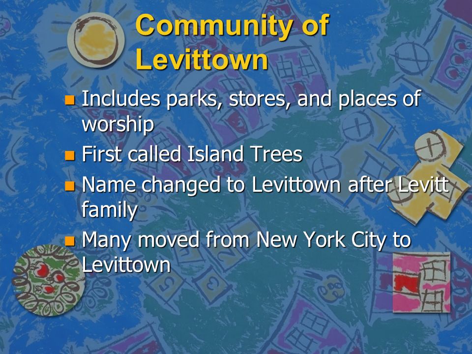Community of Levittown