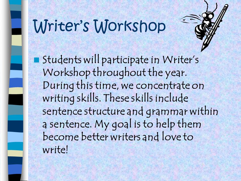 Writer’s Workshop
