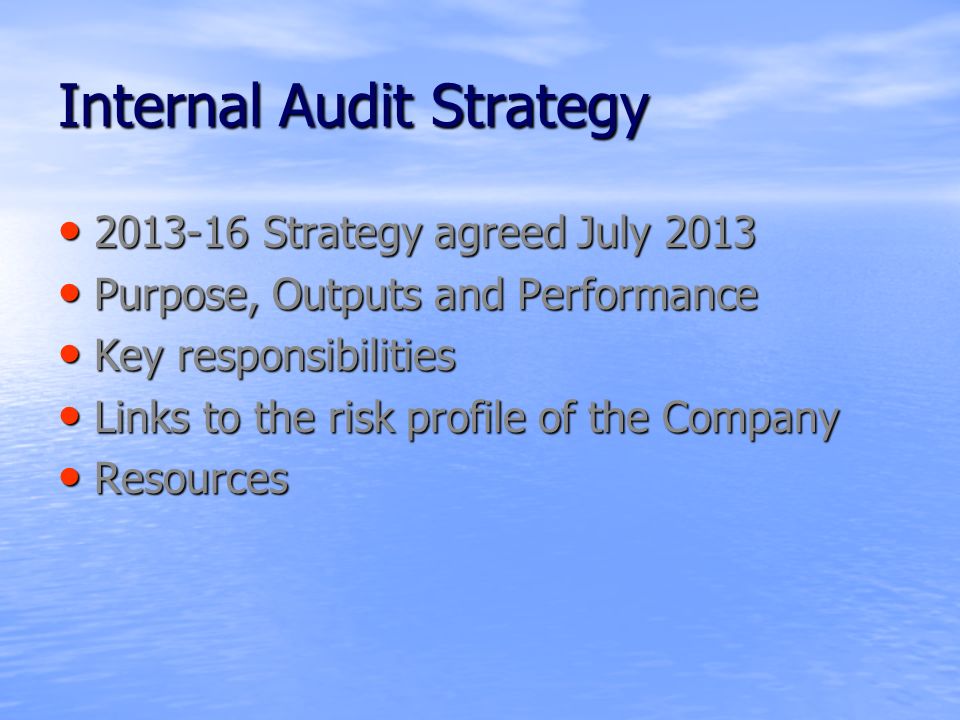 What is Internal Audit