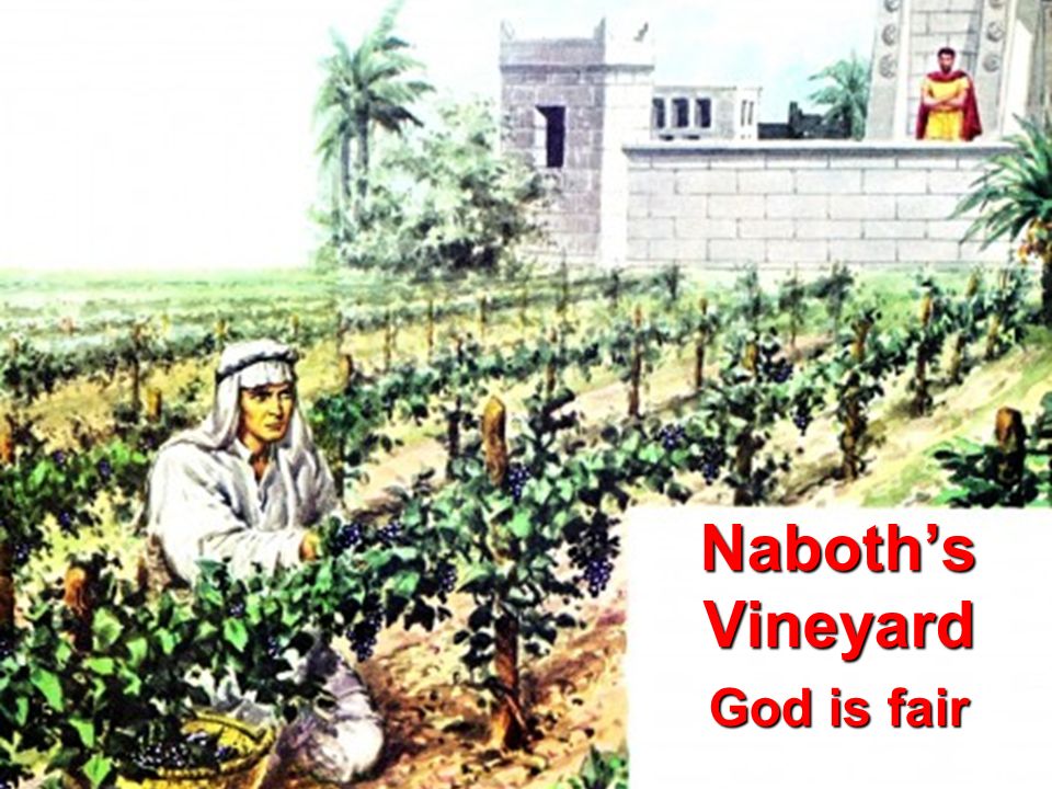Naboth’s Vineyard God is fair
