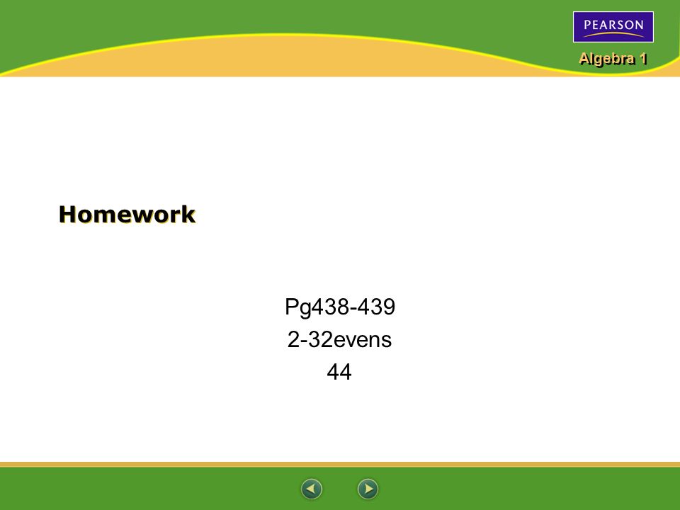 Homework Pg evens 44
