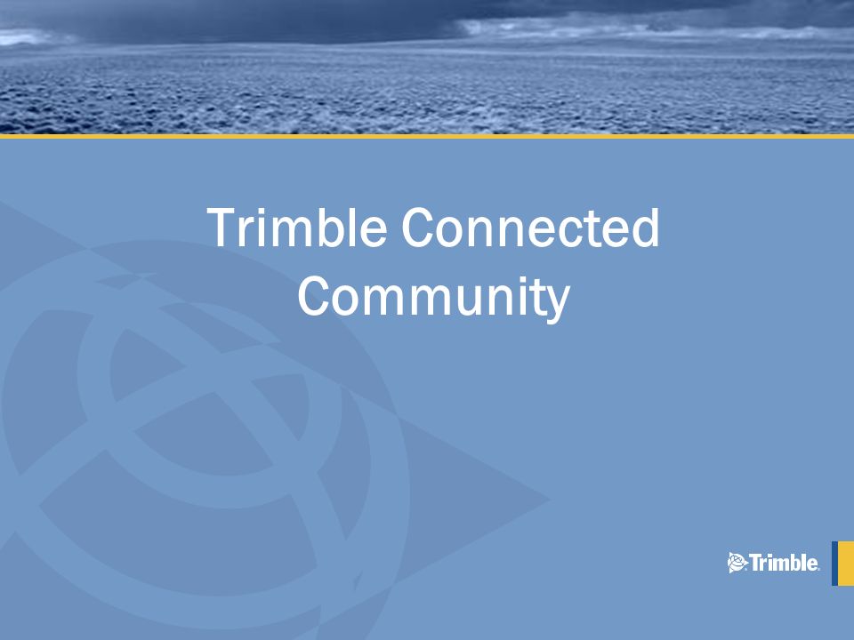 Trimble Connected Community