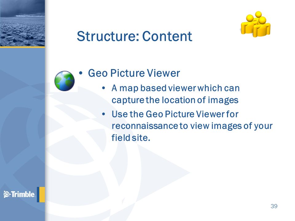 Structure: Content Geo Picture Viewer