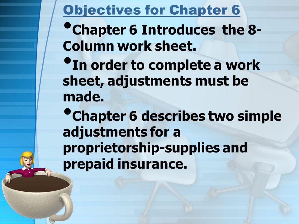 Objectives for Chapter 6