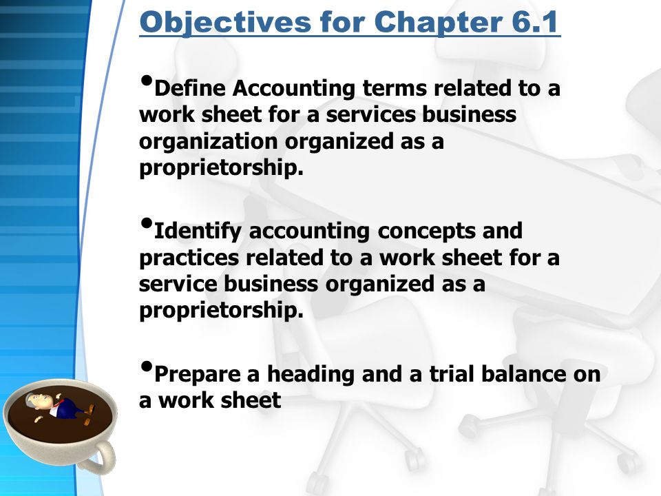 Objectives for Chapter 6.1