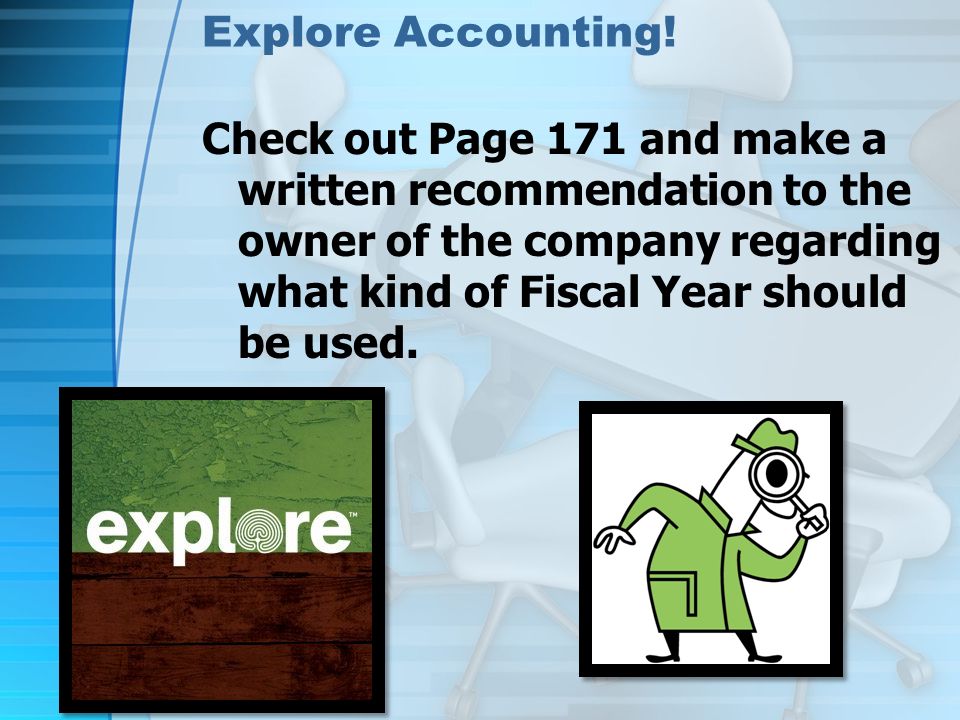Explore Accounting!
