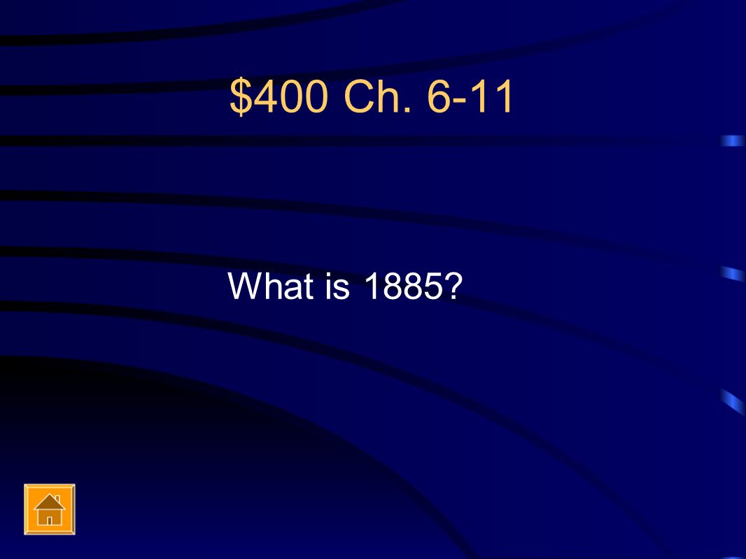 $400 Ch What is 1885