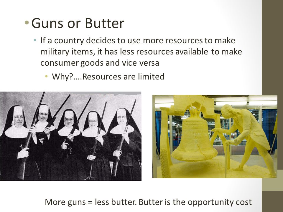 Guns or Butter