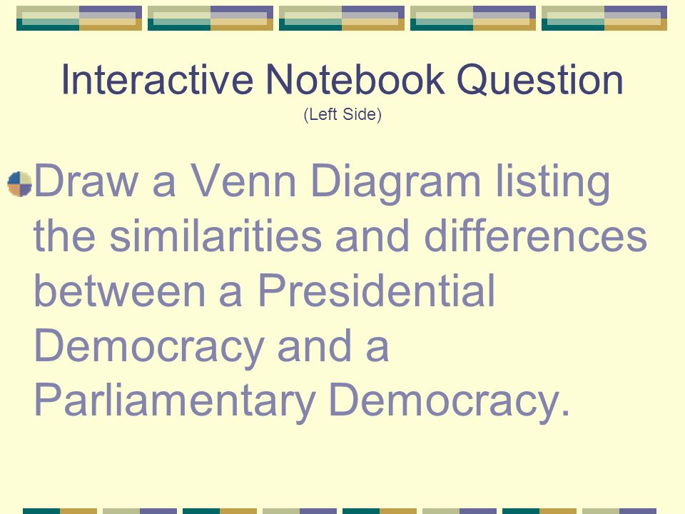 Interactive Notebook Question (Left Side)