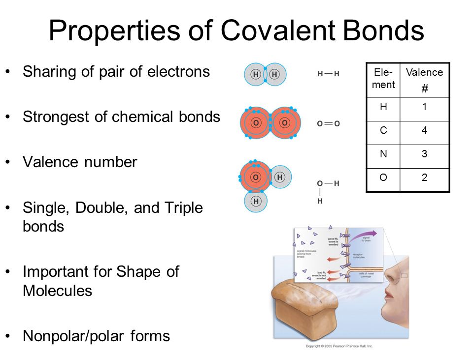 Properties of Covalent Bonds